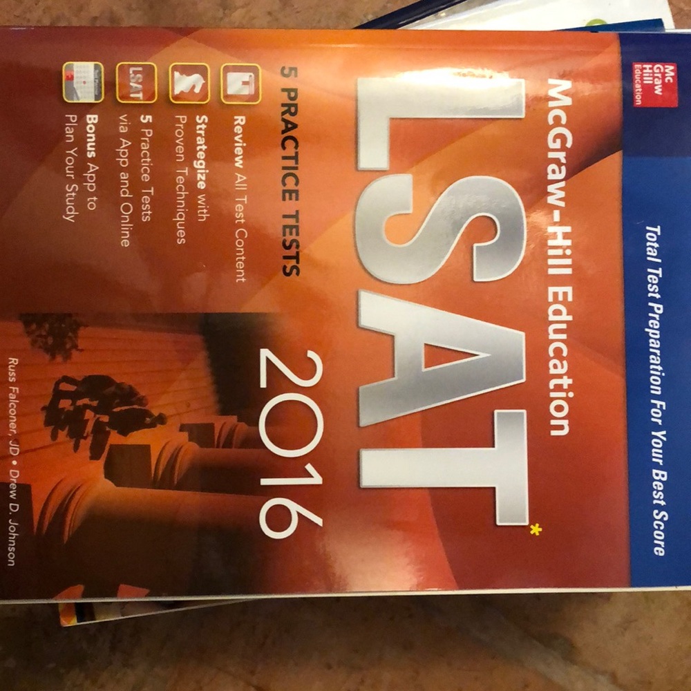 LSAT Practice Study Book - 2016 Edition